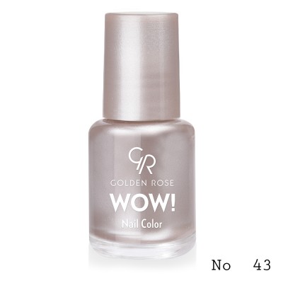 GOLDEN ROSE Wow! Nail Color 6ml-43